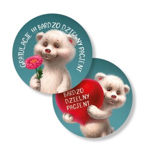 Dzielny Pacjent - Misie - 50 szt. 